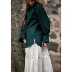 Mittelalter Bluse Morgan grün