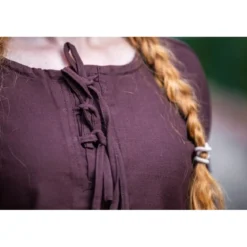 Mittelalter Bluse Tilda braun