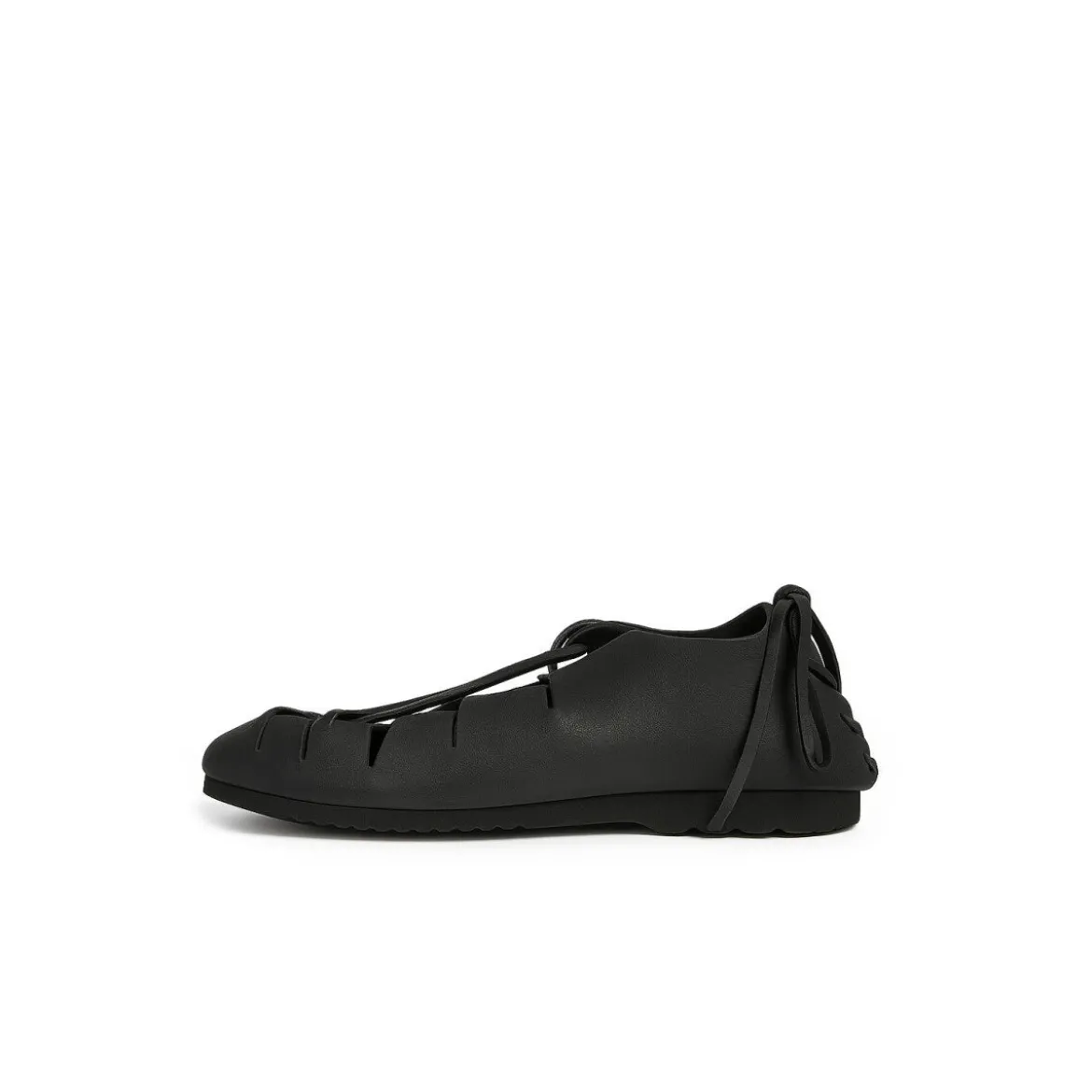 Mittelalter Bundschuhe aus Nubukleder schwarz