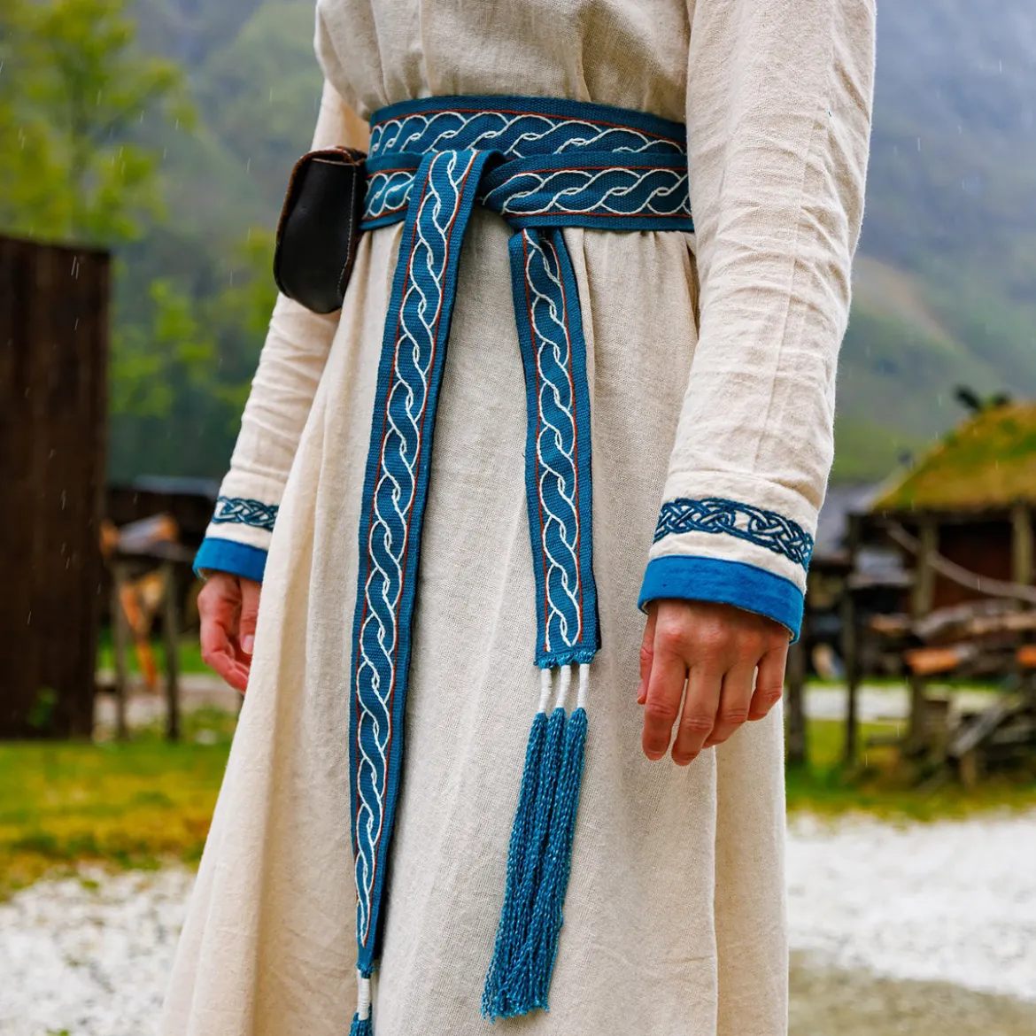Mittelalter Gürtel Elina blau