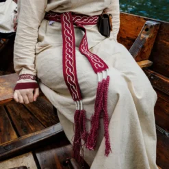 Mittelalter Gürtel Elina rot
