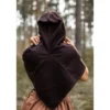 Mittelalter Gugel Halfdan braun