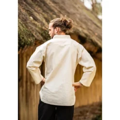 Mittelalter Hemd Ansbert beige