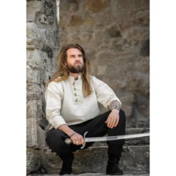 Mittelalter Hemd Anton beige