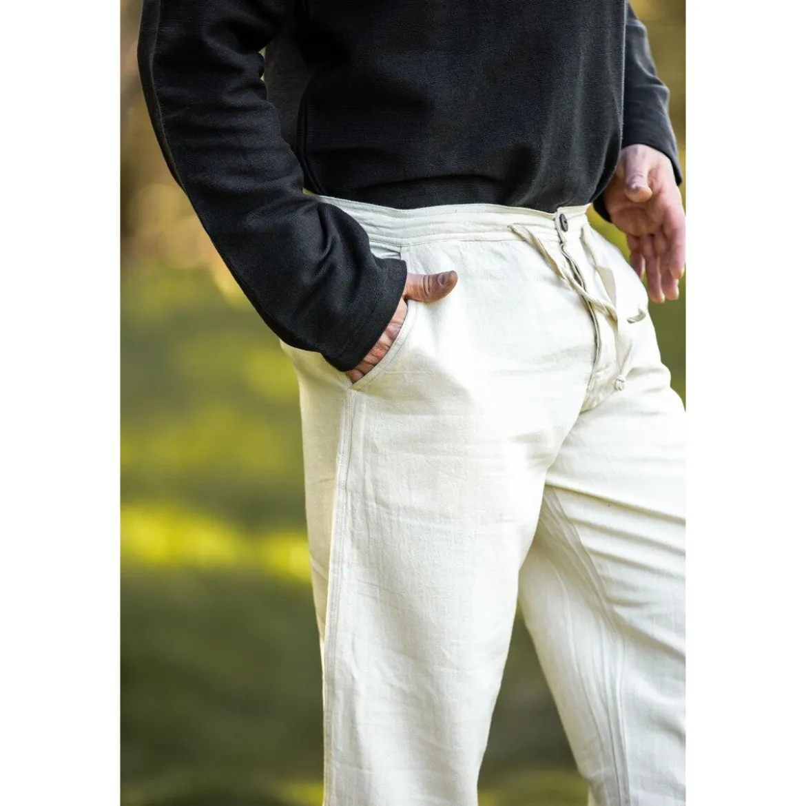 Mittelalter Hose Dirk beige