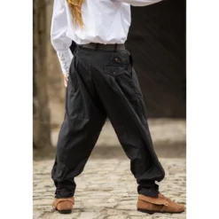 Mittelalter Hose Eckart schwarz