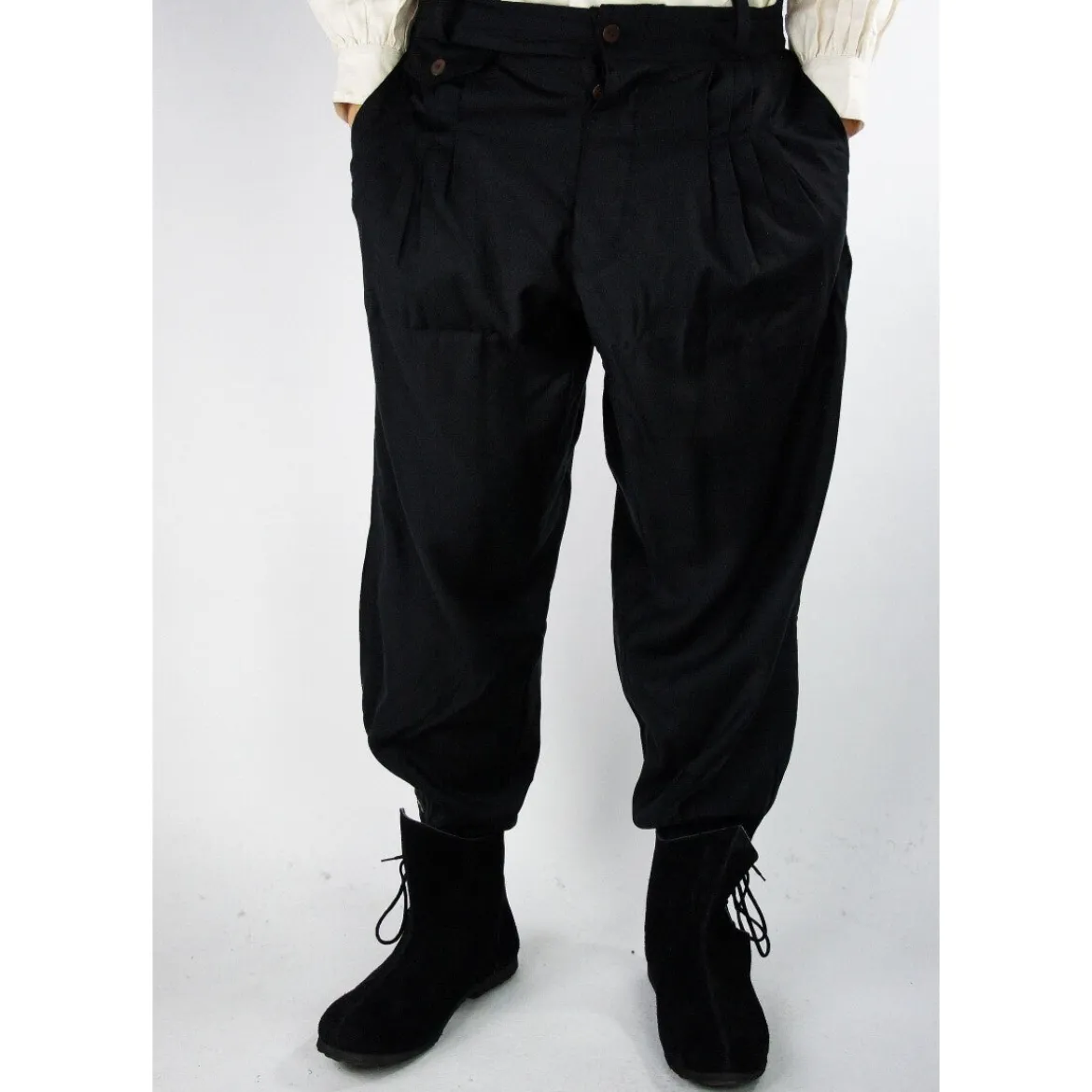 Mittelalter Hose Eckart schwarz