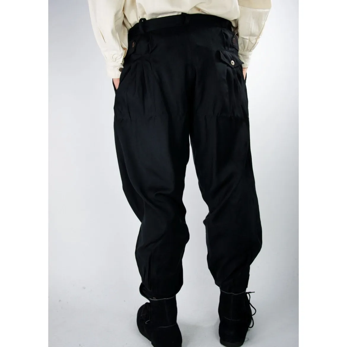 Mittelalter Hose Eckart schwarz