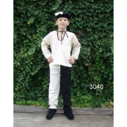 Mittelalter Hose für Kinder schwarz