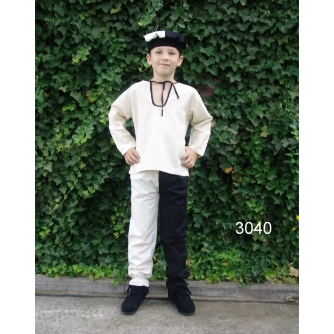Mittelalter Hose für Kinder schwarz