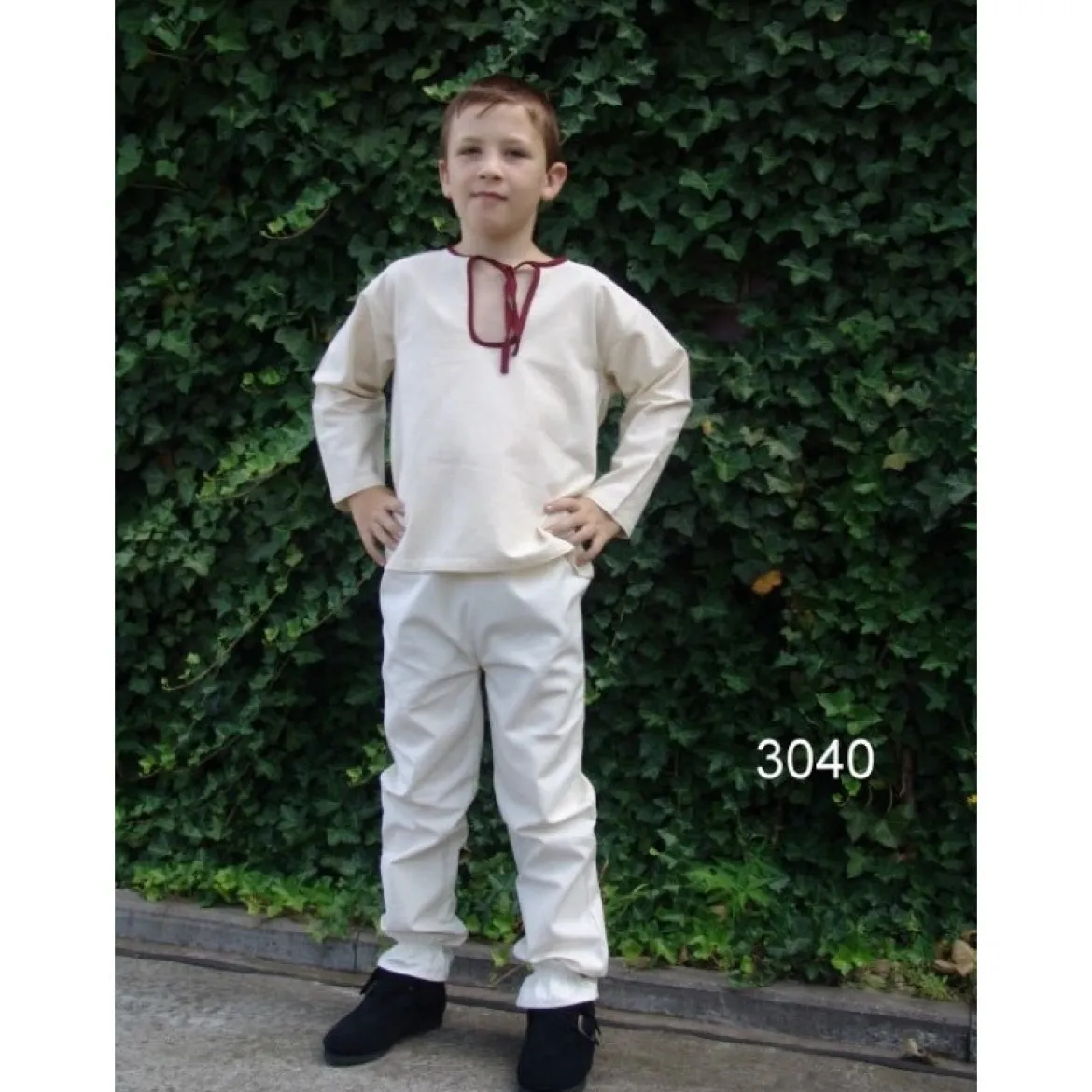 Mittelalter Hose für Kinder schwarz