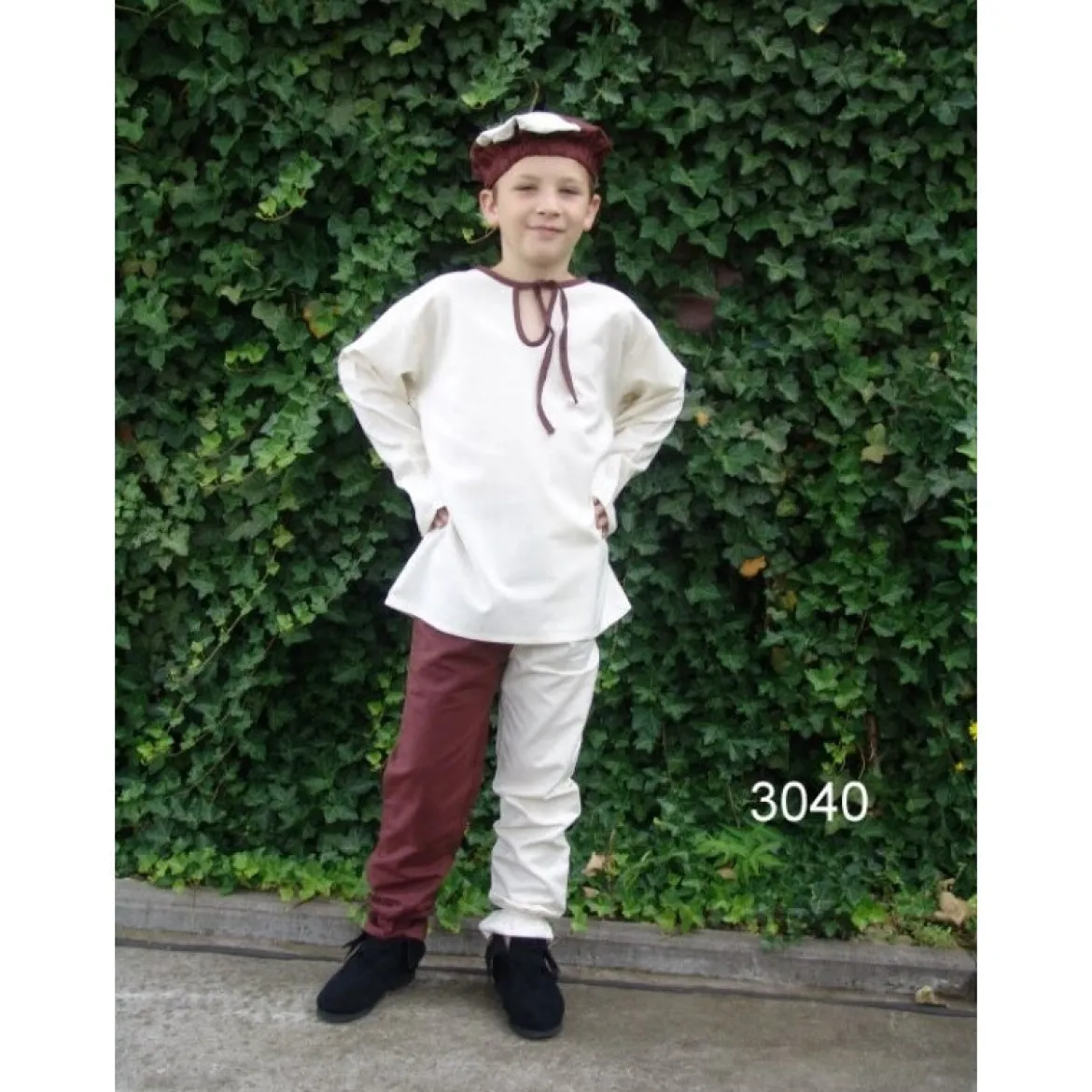 Mittelalter Hose für Kinder schwarz