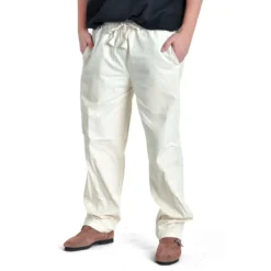 Mittelalter Hose mit Gummizugbund natur