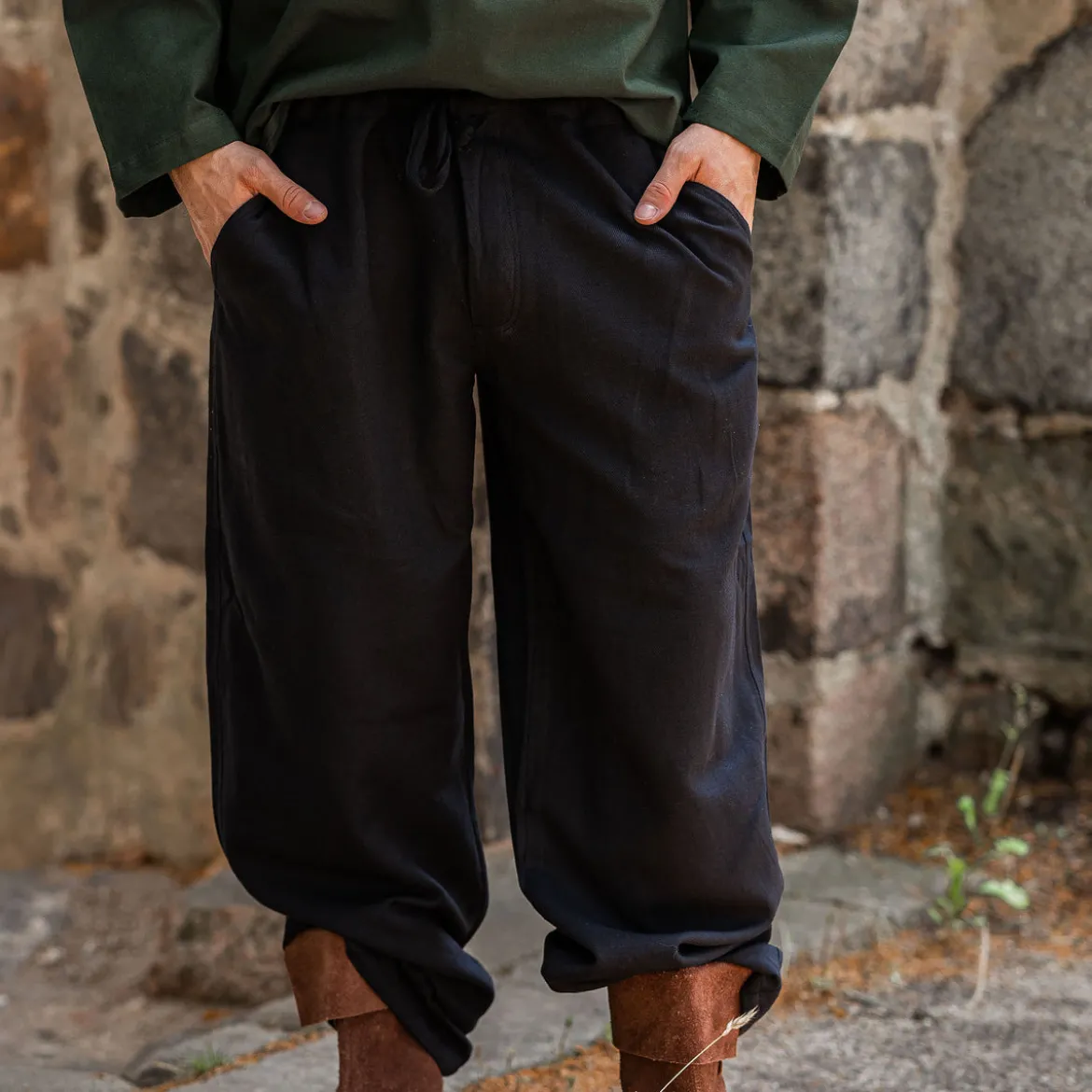 Mittelalter Hose schwarz