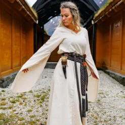 Mittelalter Kleid Begina beige