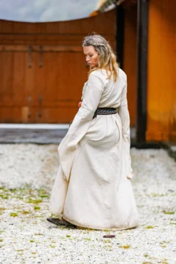 Mittelalter Kleid Begina beige