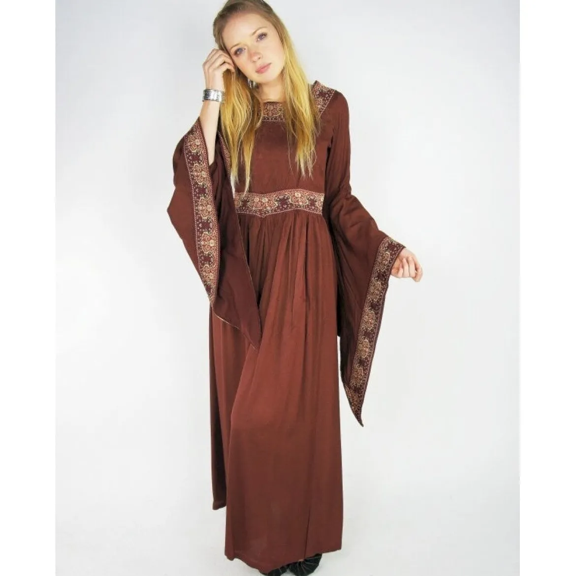 Mittelalter Kleid Katharina rot