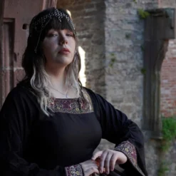 Mittelalter Kleid Katharina schwarz