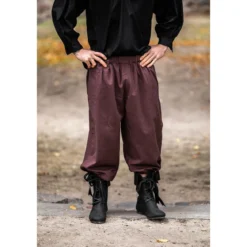 Mittelalter Kniebundhose Vincent dunkelbraun