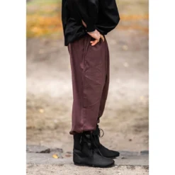Mittelalter Kniebundhose Vincent dunkelbraun