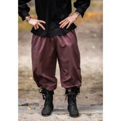Mittelalter Kniebundhose Vincent dunkelbraun