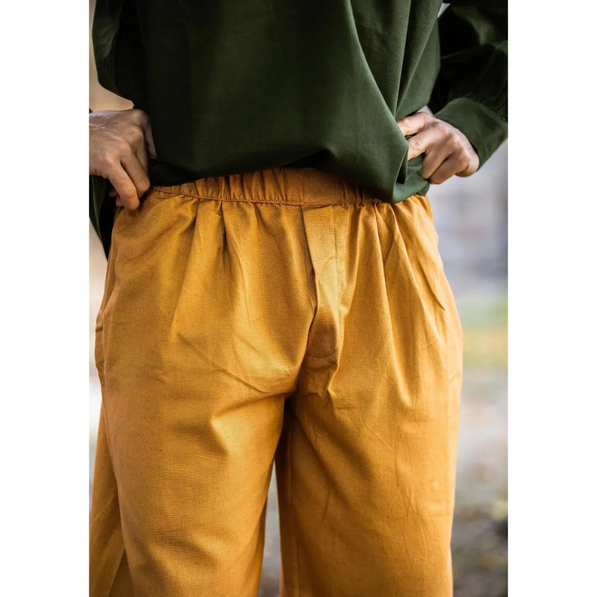 Mittelalter Kniebundhose Vincent braun