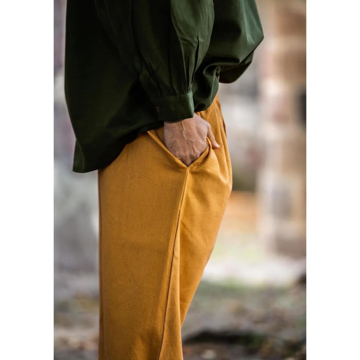 Mittelalter Kniebundhose Vincent braun