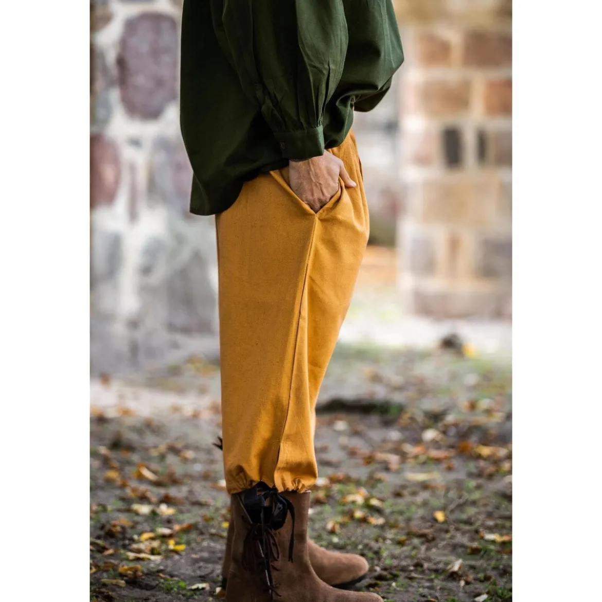 Mittelalter Kniebundhose Vincent braun