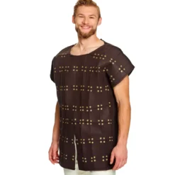 Mittelalter Kostüm Tunika Herren braun