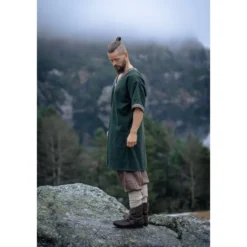 Mittelalter Kurzarm Tunika Loki grün