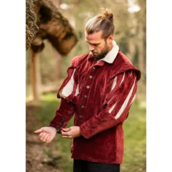 Mittelalter Landsknechtjacke Brandolf rot