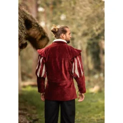 Mittelalter Landsknechtjacke Brandolf rot