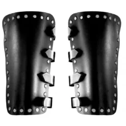Mittelalter Lederarmschiene Mar schwarz