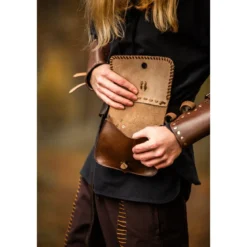 Mittelalter Leder Gürteltasche Volmar