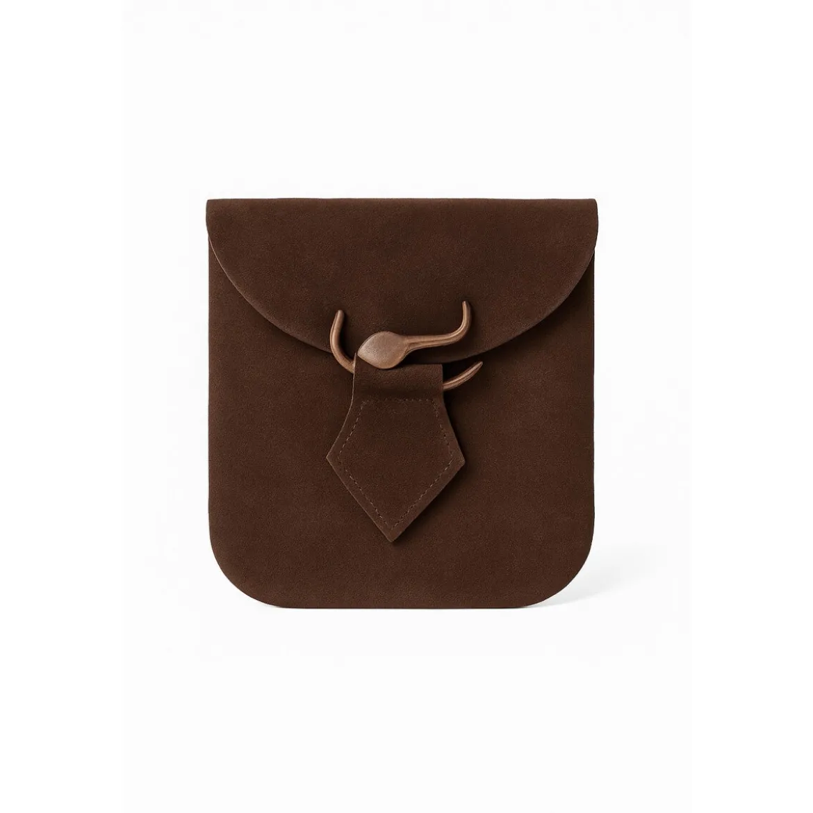 Mittelalter Leder Gürteltasche mit Schlangenschließe Adelie