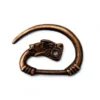 Mittelalter Metallspange Kleiner Drache
