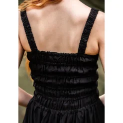 Mittelalter Miederkleid Jasmin schwarz