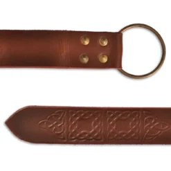 Mittelalter Ringgürtel braun