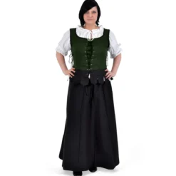 Mittelalter Rock Smilla schwarz