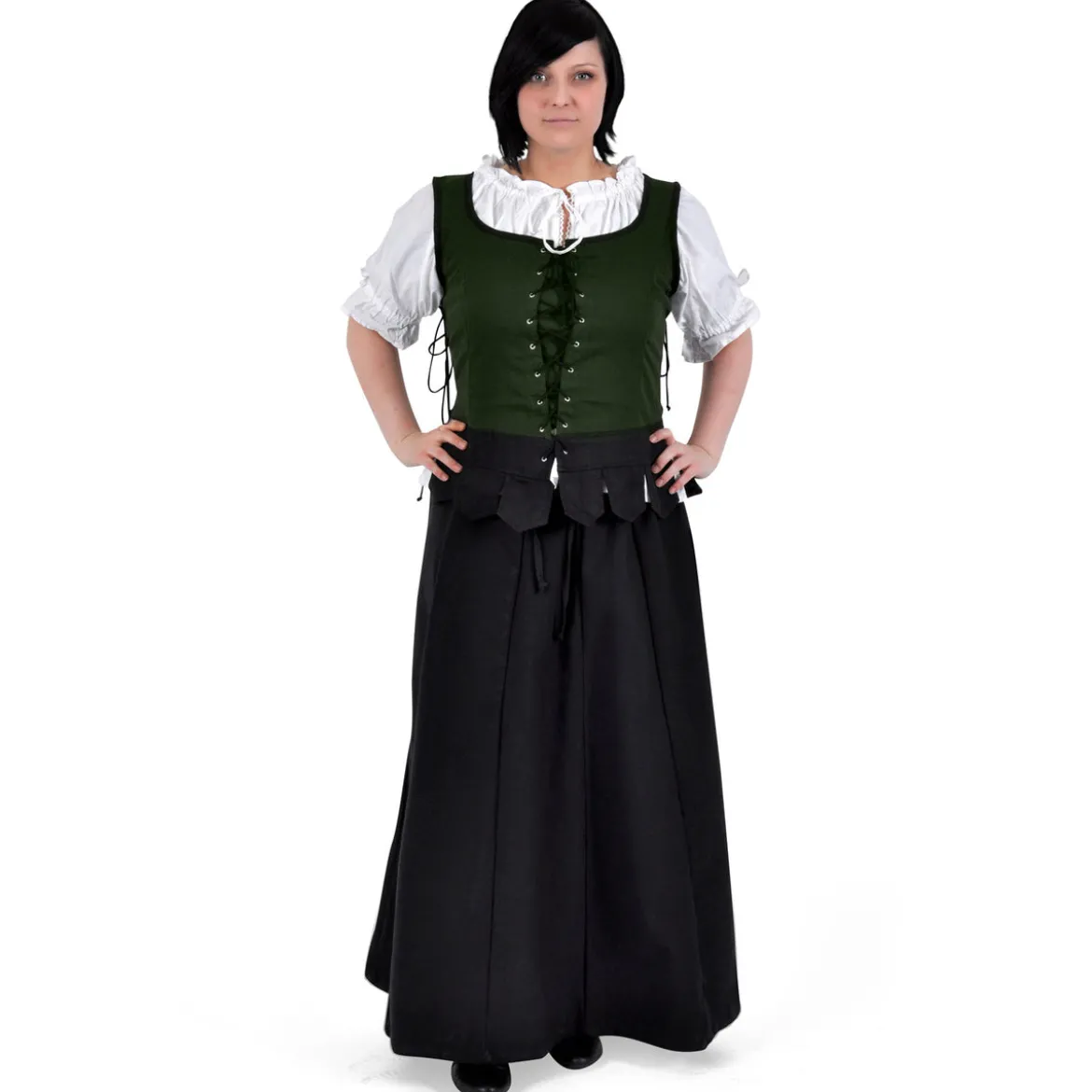 Mittelalter Rock Smilla schwarz