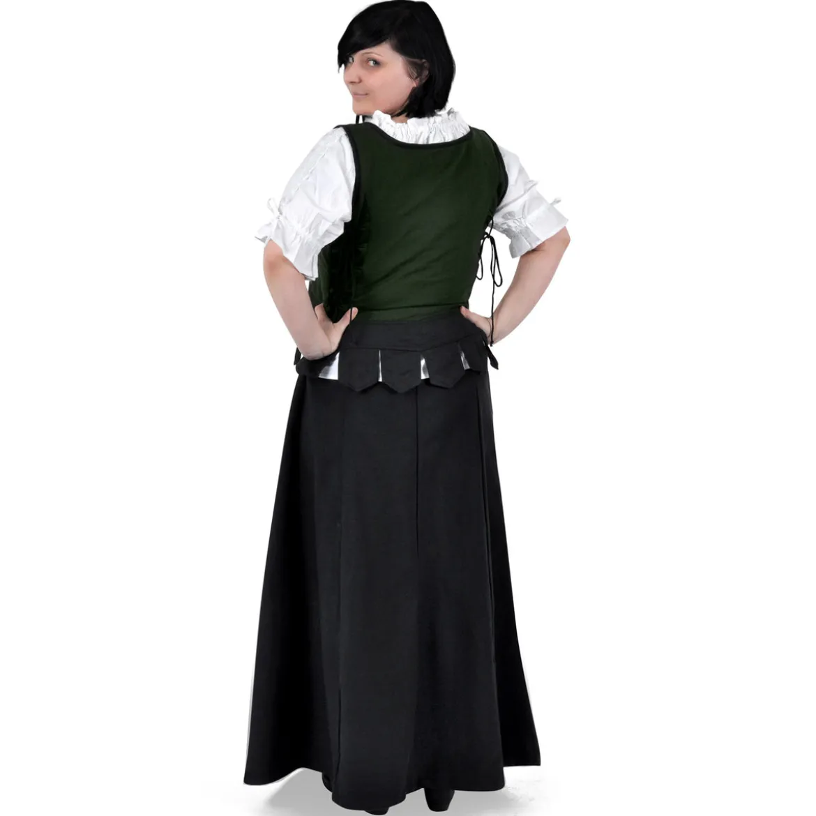 Mittelalter Rock Smilla schwarz