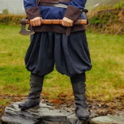 Mittelalter Rushose Norman schwarz