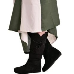 Mittelalter Schnürstiefel schwarz