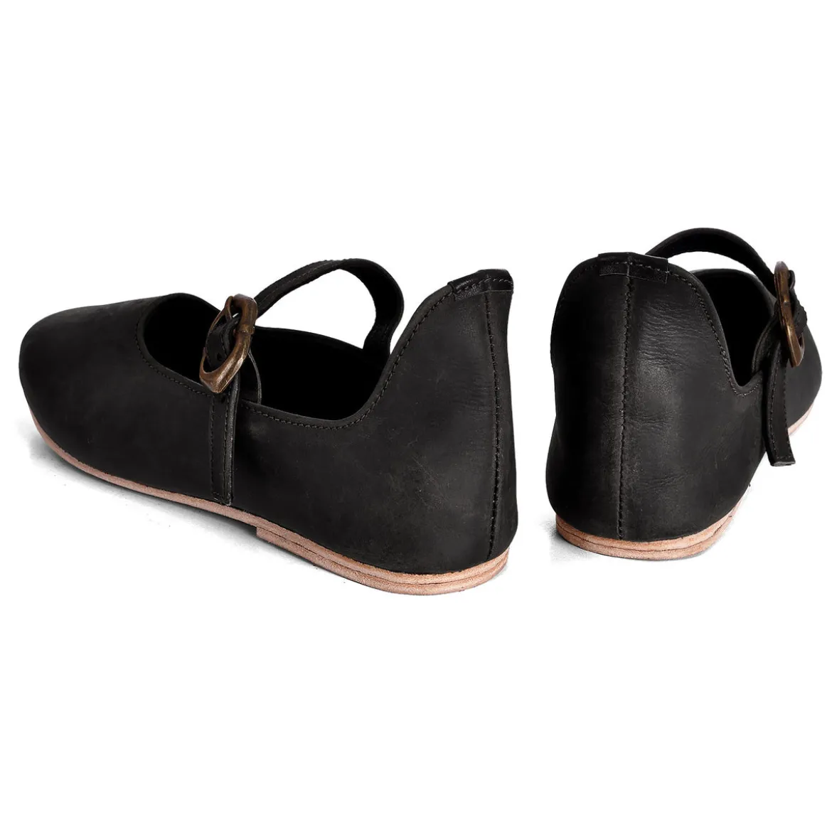 Mittelalter Schuhe Cecilie Damen schwarz
