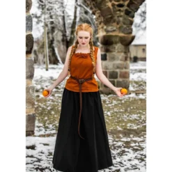 Mittelalter Sommerbluse Adele ärmellos rot