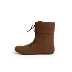 Mittelalter Stiefel Aurin mit Stulpe braun