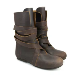 Mittelalter Stiefel Floki braun