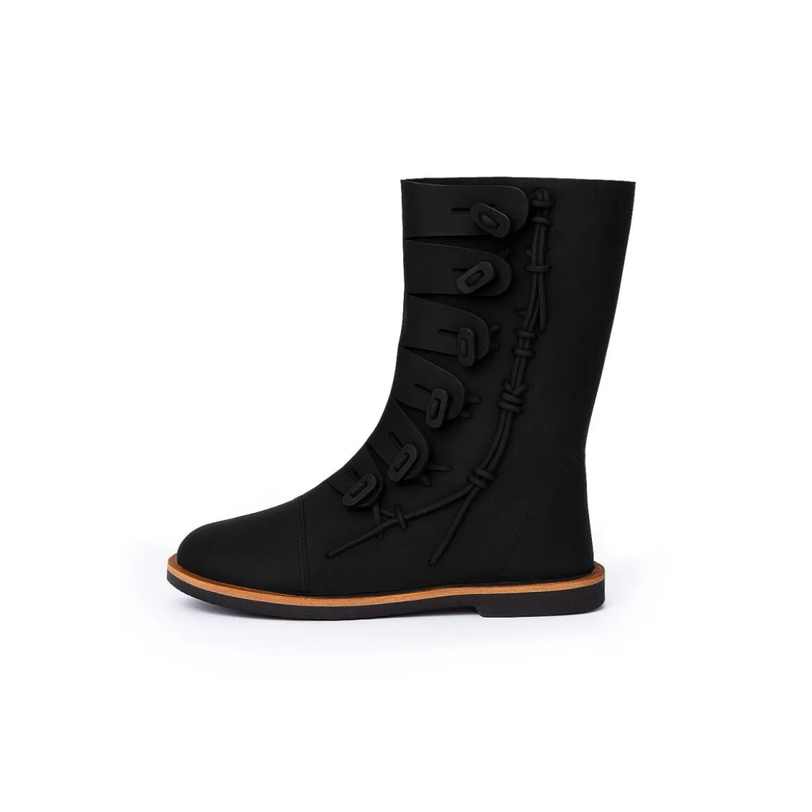 Mittelalter Stiefel Odin schwarz