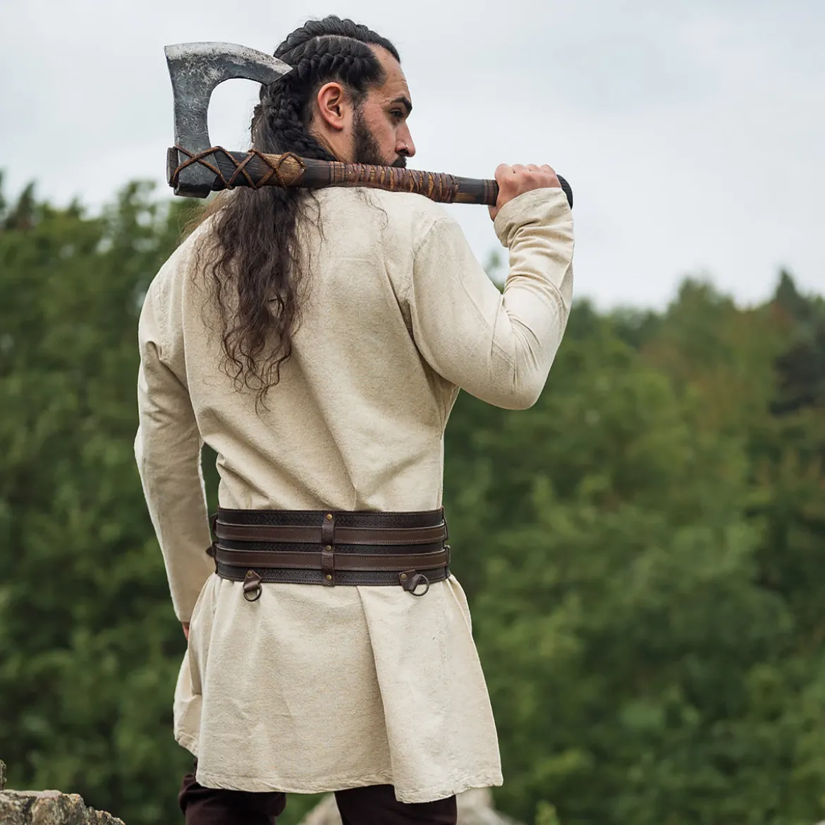 Mittelalter Tunika Ragnar beige