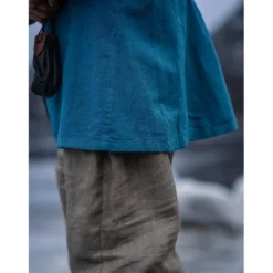 Mittelalter Tunika Ragnar blau